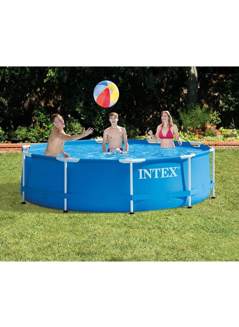 Intex Metal Frame Round Pool Set 3.05mx76.cm
