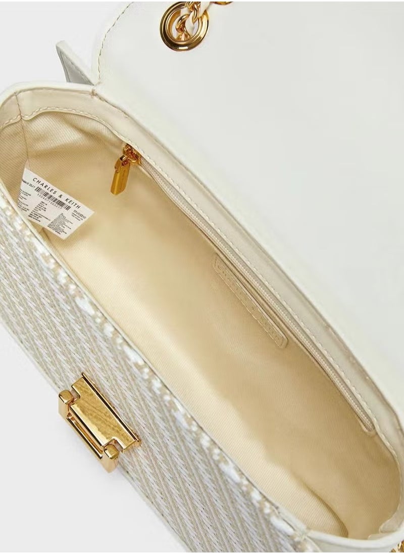 Chain Small Square Bag Shoulder Bag Crossbody Bag