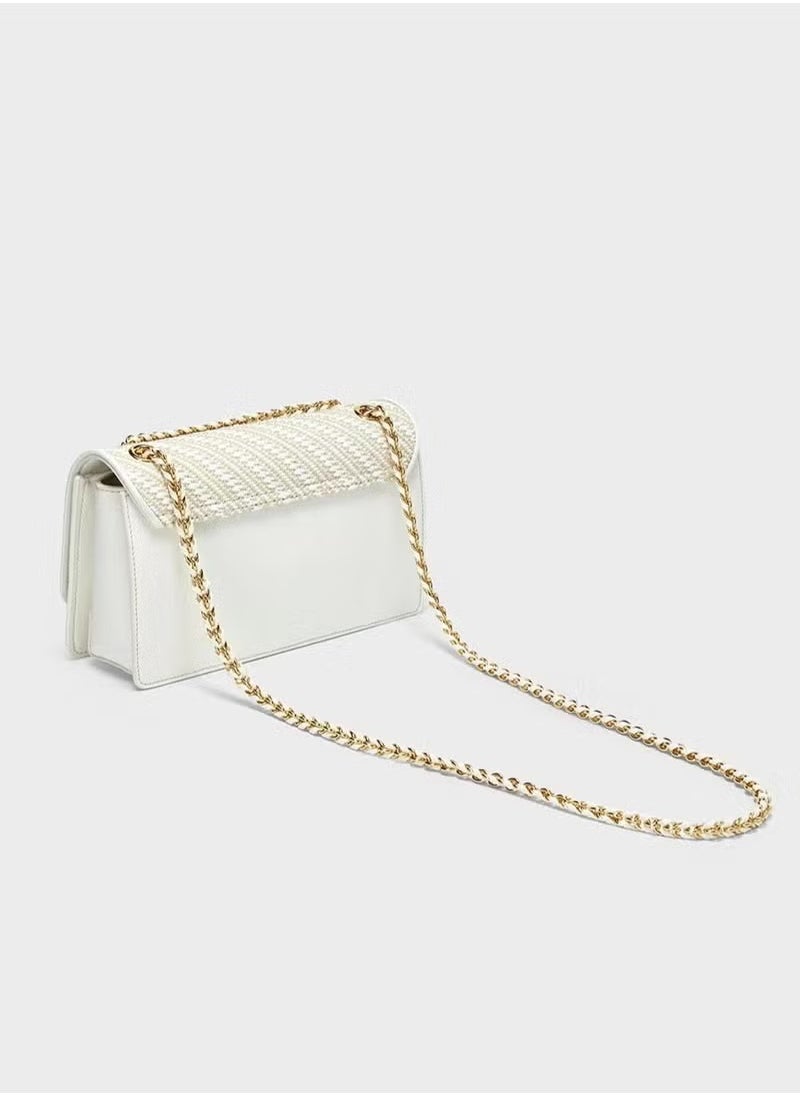 Chain Small Square Bag Shoulder Bag Crossbody Bag