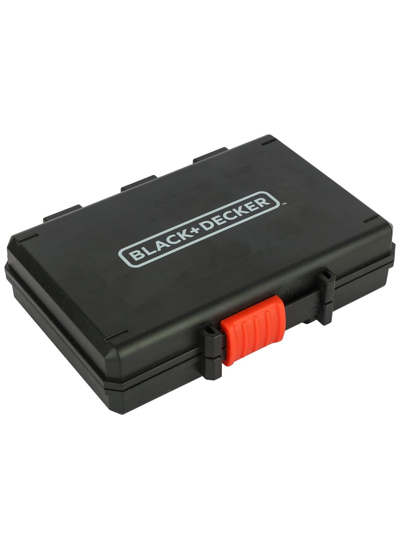 BLACKDECKER A7142XJ 31 Pc Automobile Maintenance Set Orange Black