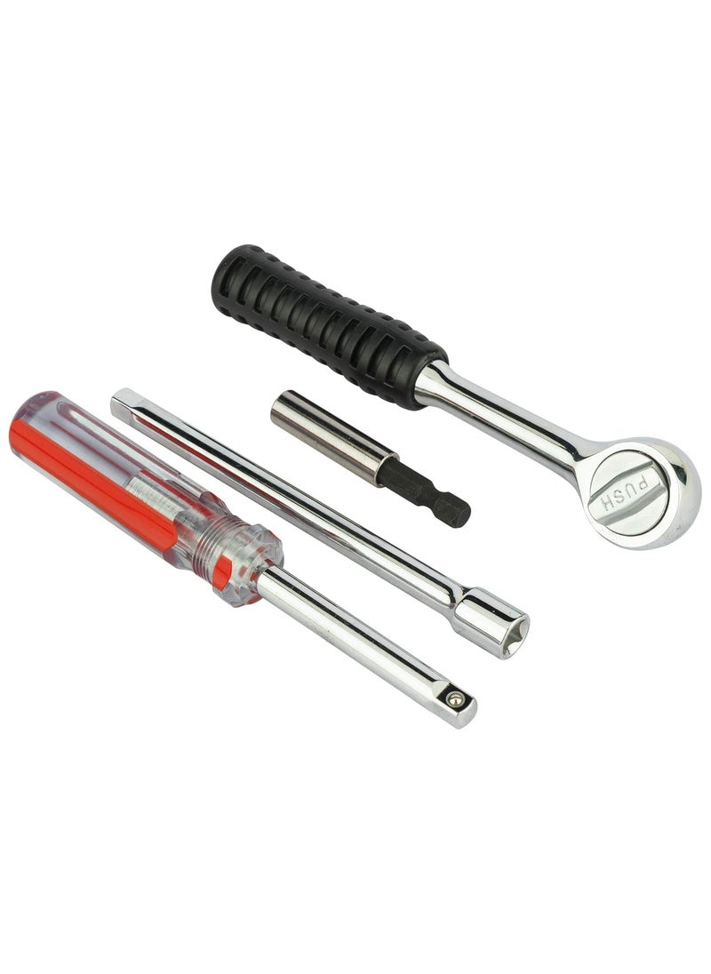 BLACKDECKER A7142XJ 31 Pc Automobile Maintenance Set Orange Black