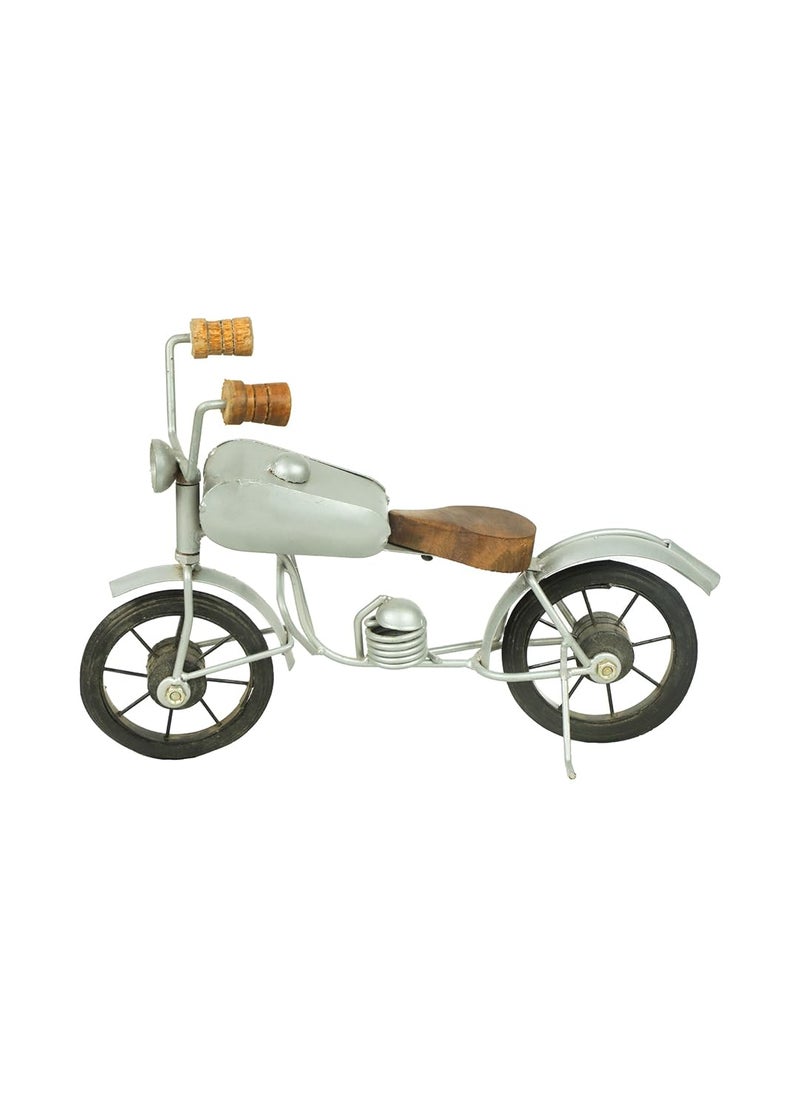 RUSHAANThe Period Piece IronWood Bicycle Toy Game for Children Or Used As Home Decor