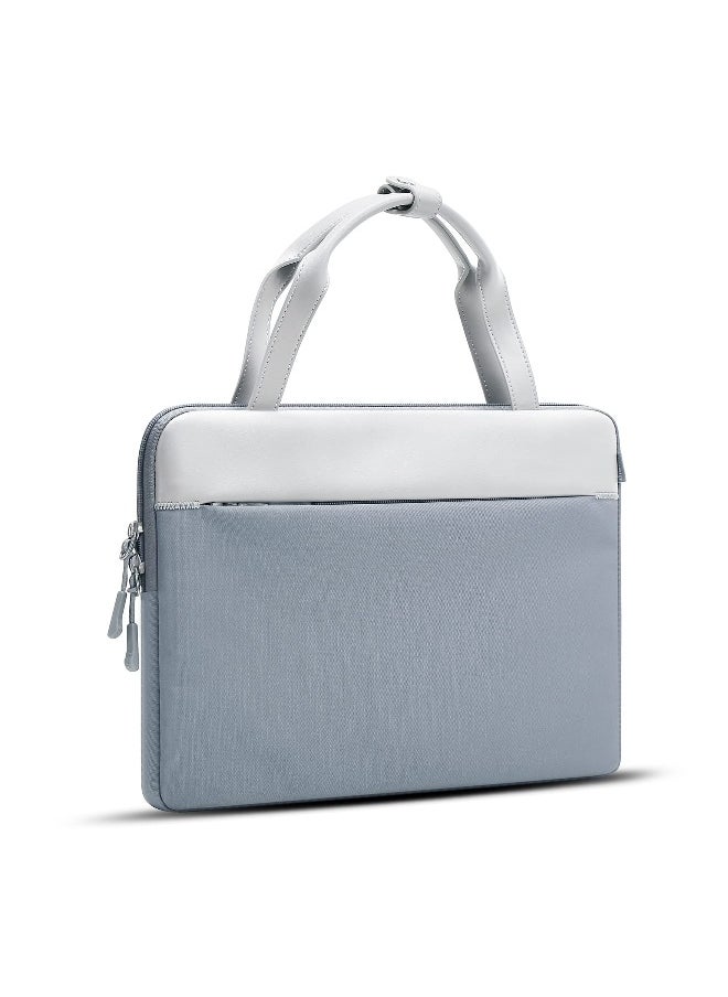Waterproof and Dirt-Resistant Laptop Sleeve for 13-14 Inch Laptops, Stylish Polyester Case with Zipper and Handle, Ideal for School, Office, Travel, and Business, Compatible with MacBook Pro 2022.