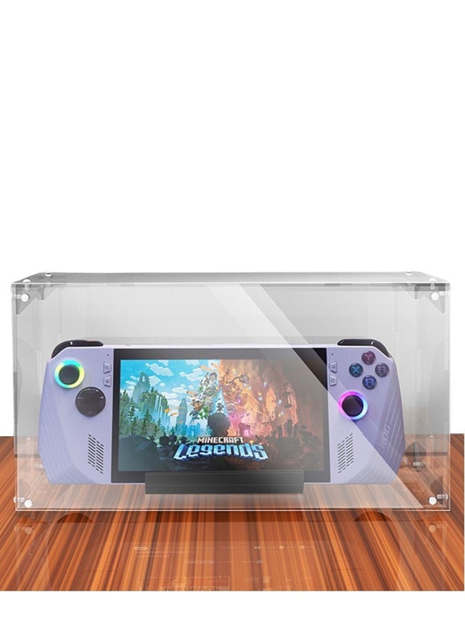 Acrylic Gamepad Case for ASUS Rog Ally Handheld Console Clear Anti-dust Protective Display Box