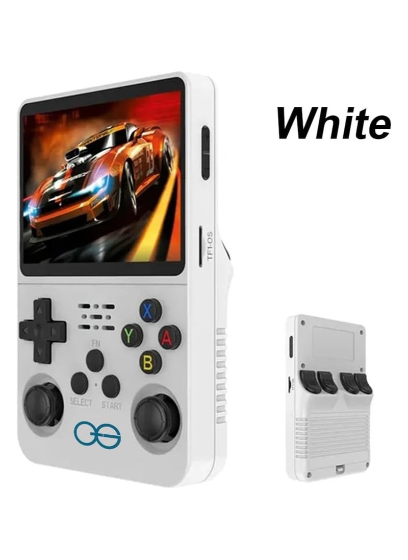 ANBERNIC R36S Retro Handheld Game Console with 3.5 Inch IPS HD Display, Linux System, 1000 Inbuilt Games, 64GB Game Card – Compact Pocket Video Game (Purple)