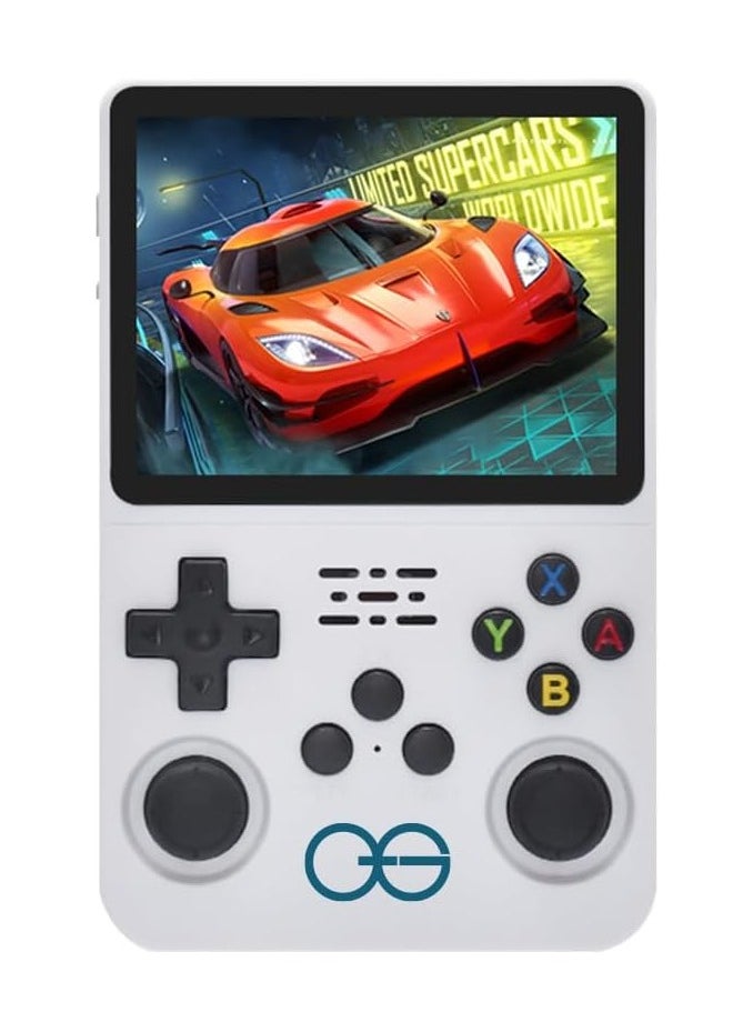 ANBERNIC R36S Retro Handheld Game Console with 3.5 Inch IPS HD Display, Linux System, 1000 Inbuilt Games, 64GB Game Card – Compact Pocket Video Game (Purple)