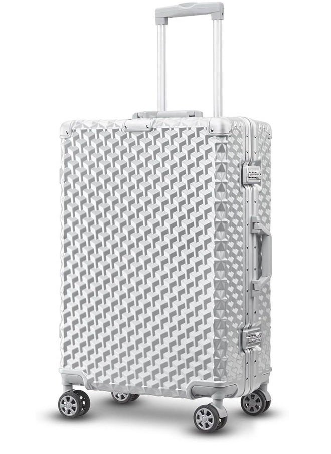 3 Pieces Aluminium Hardside 360 degree Spinner Wheels Trolley Luggage Set with TSA Lock 20/24/28 Inch