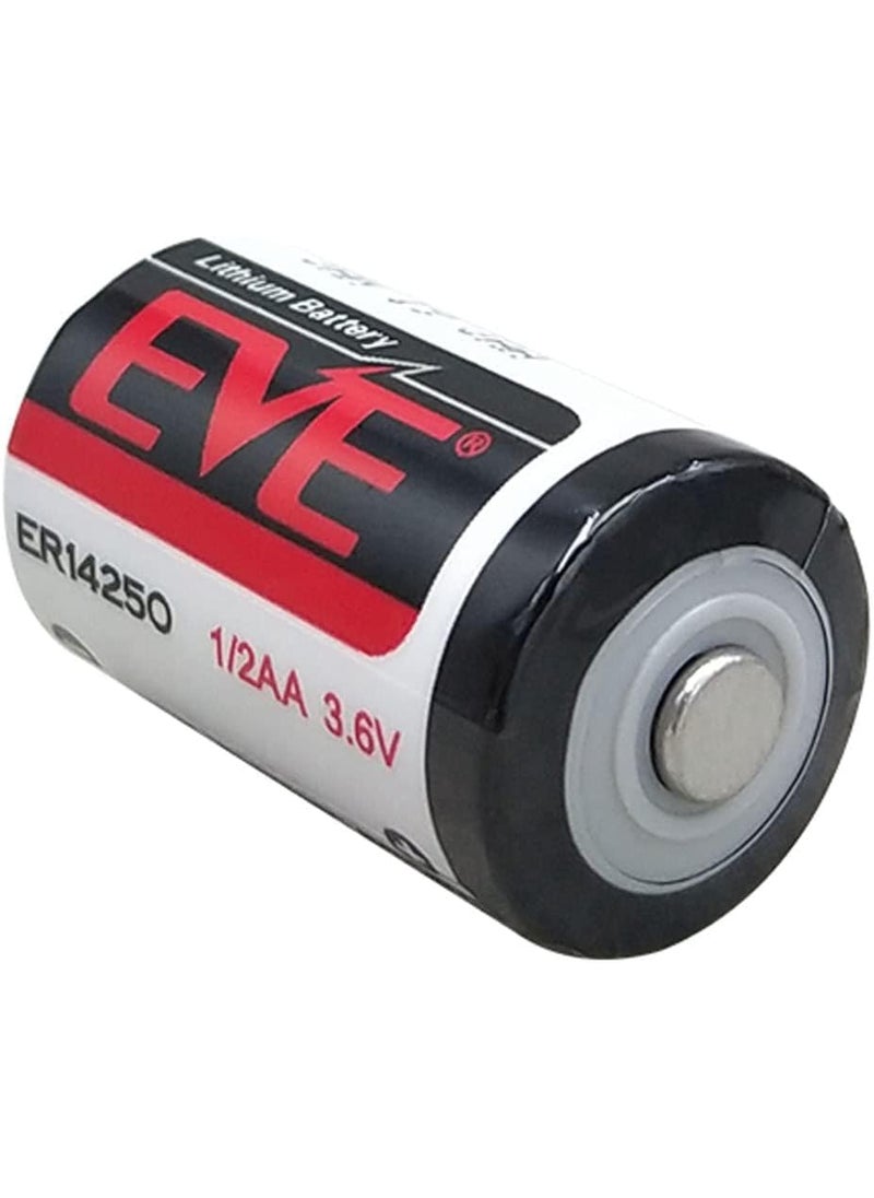Microusb Battery Compatible for EVE ER14250 36V 12AA Lithium Battery Pack of 2