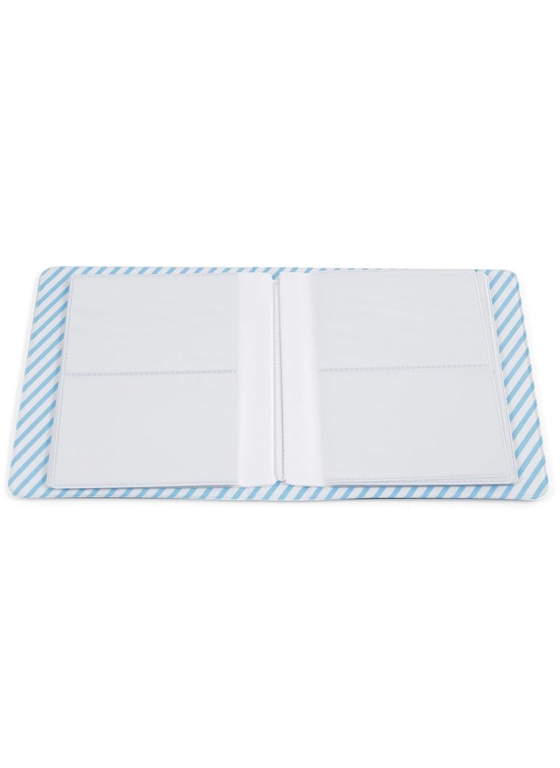 ZIKKON 64 Pockets Photo Album for Fujifilm Instax Mini 12 11 9 8 40 99 Evo Liplay 7S Instant CameraMini Link Printer Polaroid Snap Touch PIC300 Z2300 Mint Zip Instant Camera Printer navy blue