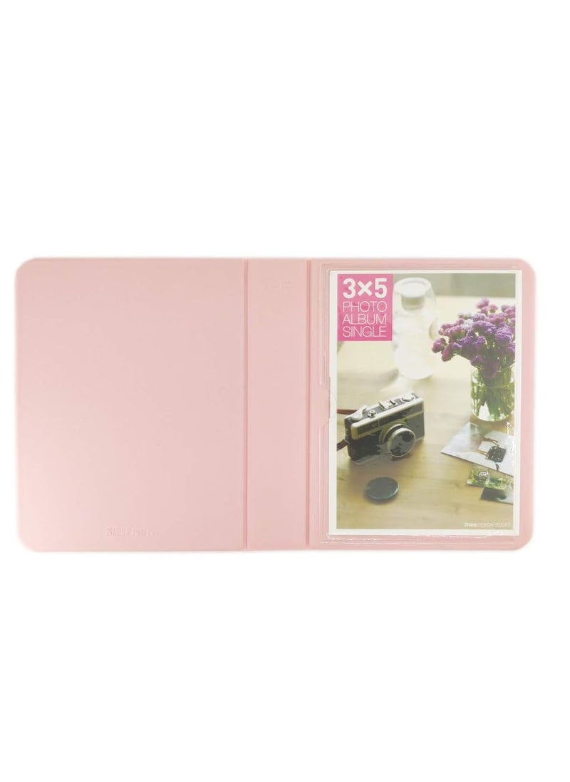ZIKKON 32 Sheet Wide Film Photo Album for fujifilm instax Instant Wide 400 Wide 300 Wide 210 Wide 200 Evo Wide Camera PhotosPink