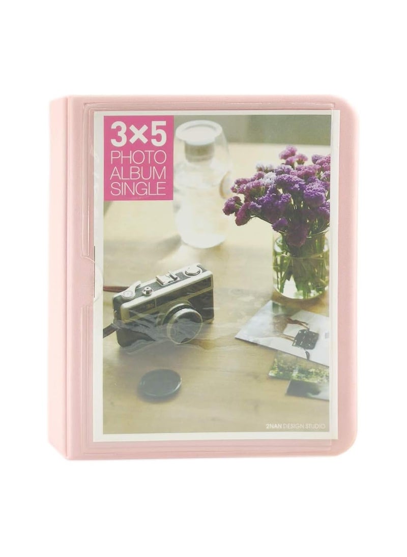 ZIKKON 32 Sheet Wide Film Photo Album for fujifilm instax Instant Wide 400 Wide 300 Wide 210 Wide 200 Evo Wide Camera PhotosPink