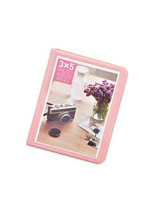 ZIKKON 32 Sheet Wide Film Photo Album for fujifilm instax Instant Wide 400 Wide 300 Wide 210 Wide 200 Evo Wide Camera PhotosPink