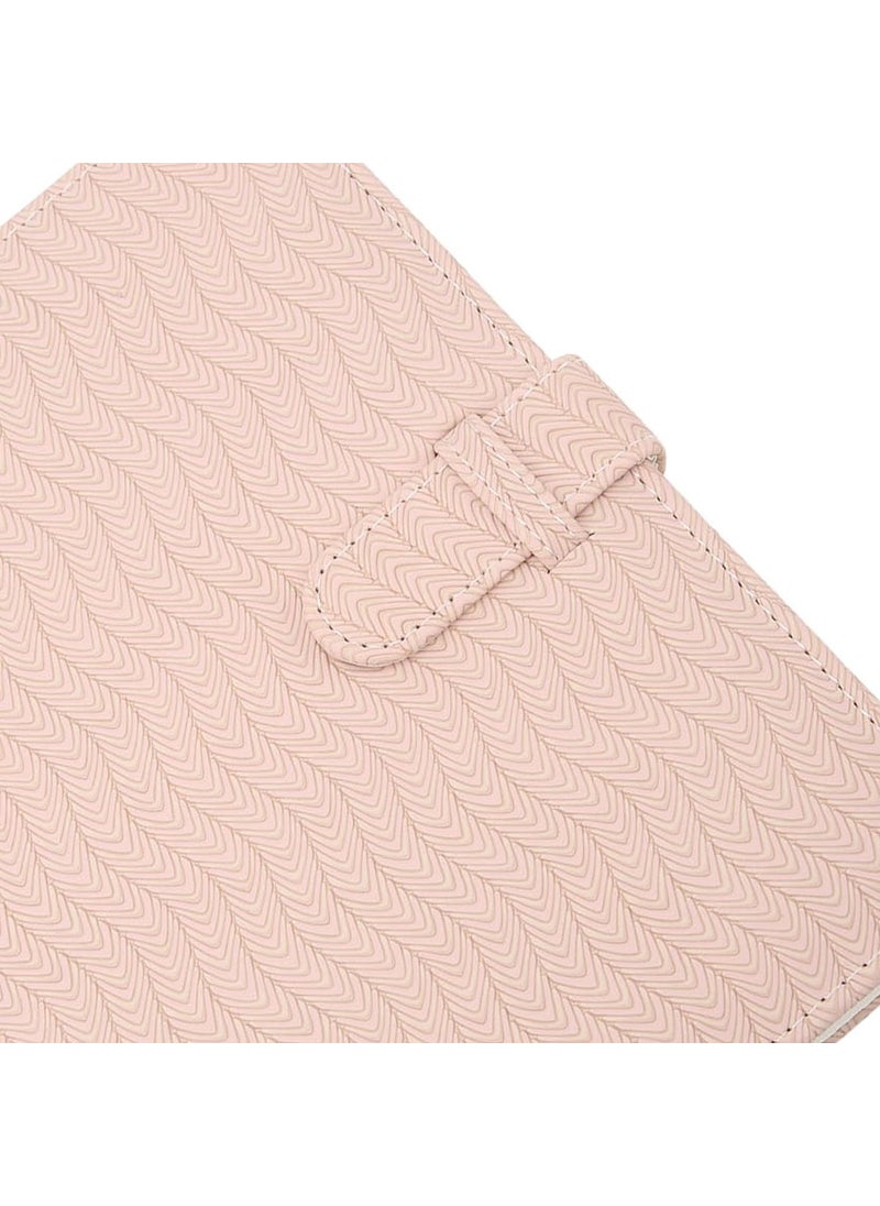 ZIKKON 128 Pockets Lock Photo Album Compatible with Fujifilm Instax Mini 12 11 90 70 99 9 8S 8 7S Instant Camera Polaroid Snap SnapTouch PIC300 Z2300 Mint Zip Instant Camera Printer Pink Wave