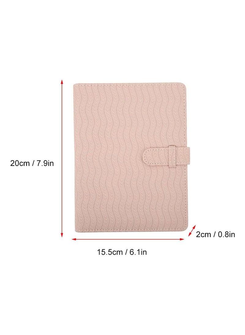 ZIKKON 128 Pockets Lock Photo Album Compatible with Fujifilm Instax Mini 12 11 90 70 99 9 8S 8 7S Instant Camera Polaroid Snap SnapTouch PIC300 Z2300 Mint Zip Instant Camera Printer Pink Wave