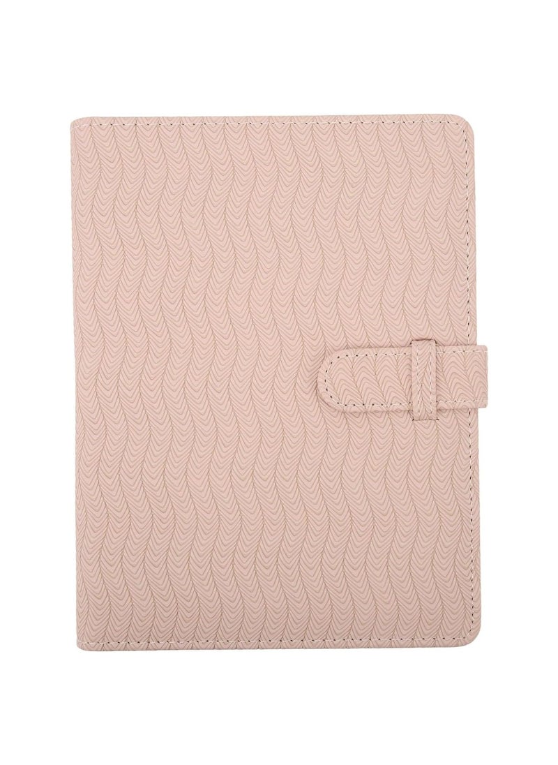 ZIKKON 128 Pockets Lock Photo Album Compatible with Fujifilm Instax Mini 12 11 90 70 99 9 8S 8 7S Instant Camera Polaroid Snap SnapTouch PIC300 Z2300 Mint Zip Instant Camera Printer Pink Wave