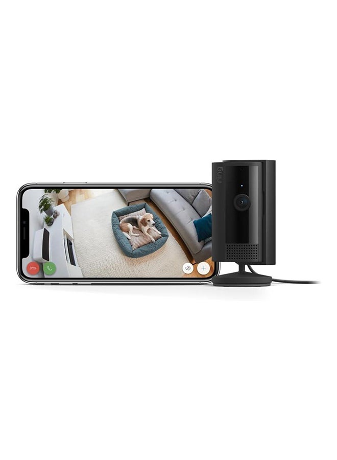 Indoor Camera 2nd Gen 1080p HD Video Privacy Cover Wifi Black