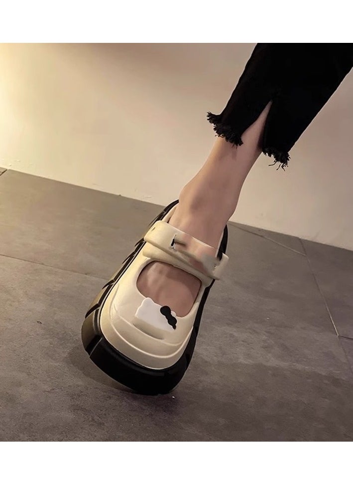 Cute Cartoon Fashionable Versatile Baotou Slippers