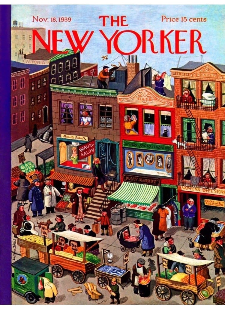 1000-Piece New Yorker Main Street Jigsaw Puzzles Set