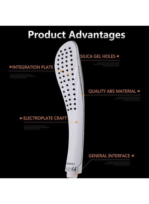 ANMEX Premium FISH ABS Hand Spray Hand Shower Pack of 2