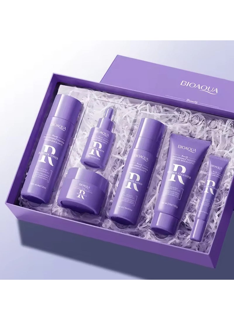 BIOAQUA Natural Skin Care Kit Retinol Brightening Serum Face Care Anti-aging Anti-wrinkle Moisturizing Retinol Skin Care Set