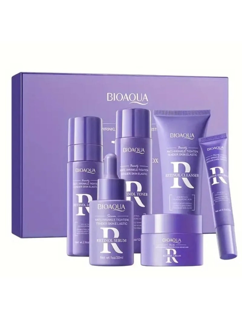 BIOAQUA Collagen Anti-wrinkle Firming Beauty Product Sodium Hyaluronate Skin Elastic Vitamin Skin Care Set