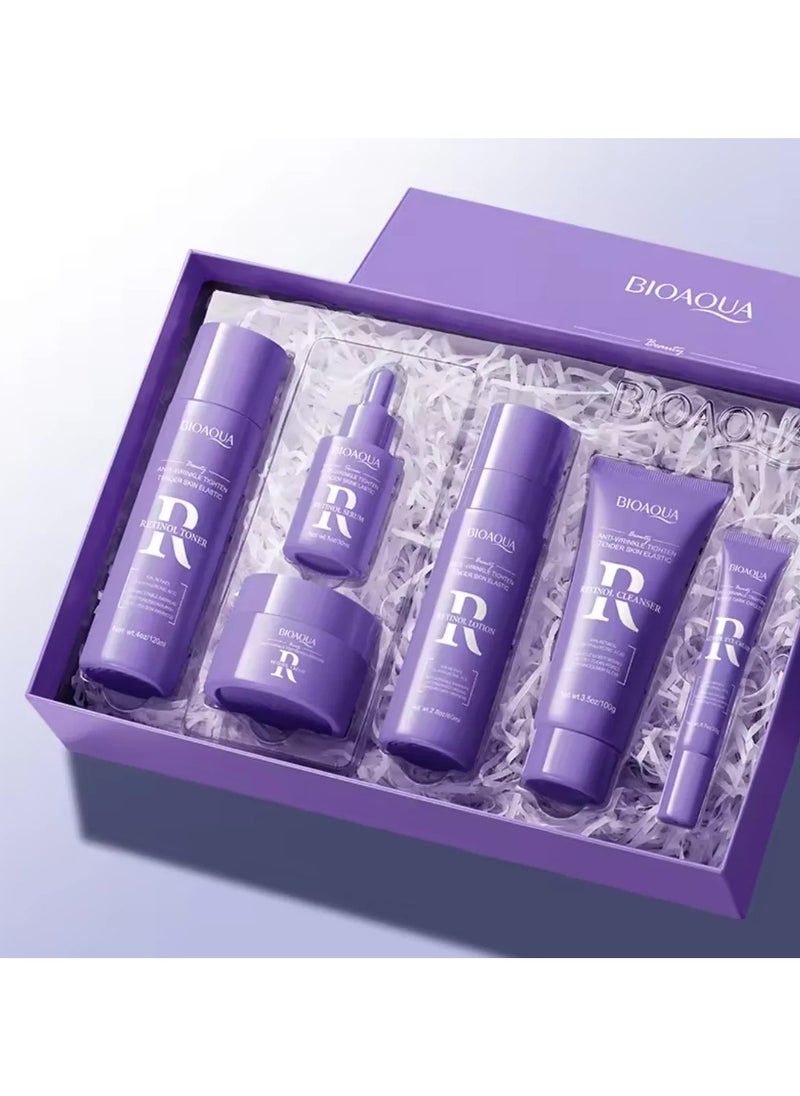 BIOAQUA Collagen Anti-wrinkle Firming Beauty Product Sodium Hyaluronate Skin Elastic Vitamin Skin Care Set