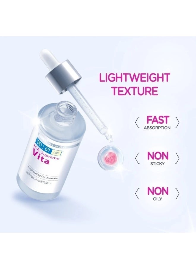 Hada Labo HA Supreme Vita Brightening Concentrate Booster Serum(30ml) [Correct Dark Sport/Niacinamide/Vitamin C]