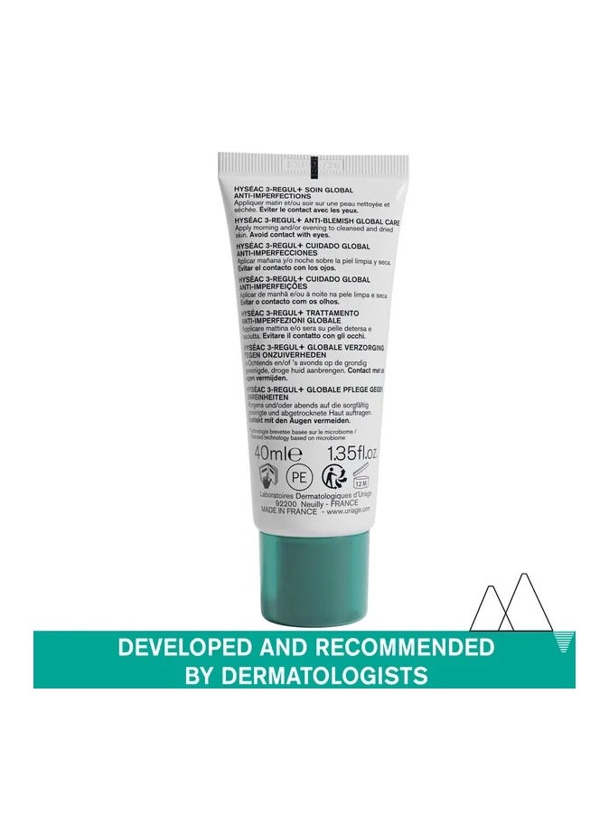 Uriage Hyseac 3-Regul+ Anti-Blemish Care with AHA For Dark Spots 40ml