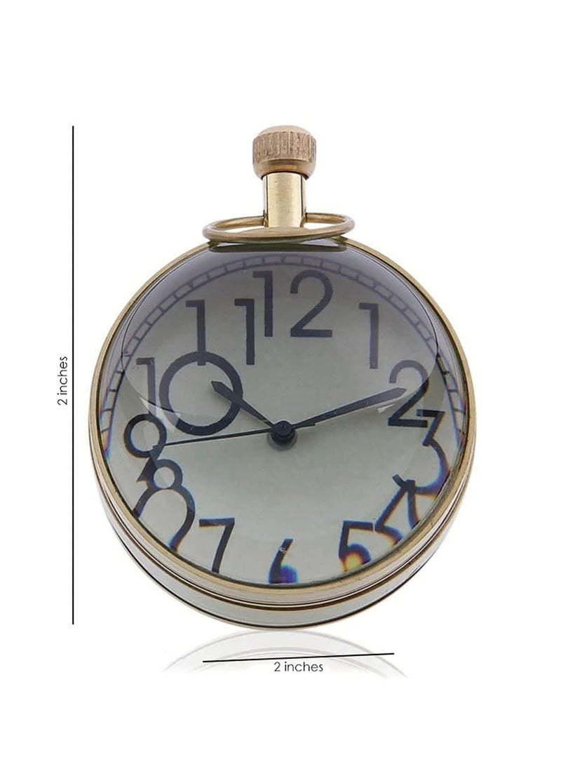 Vintage collection Brass Table Clock 033