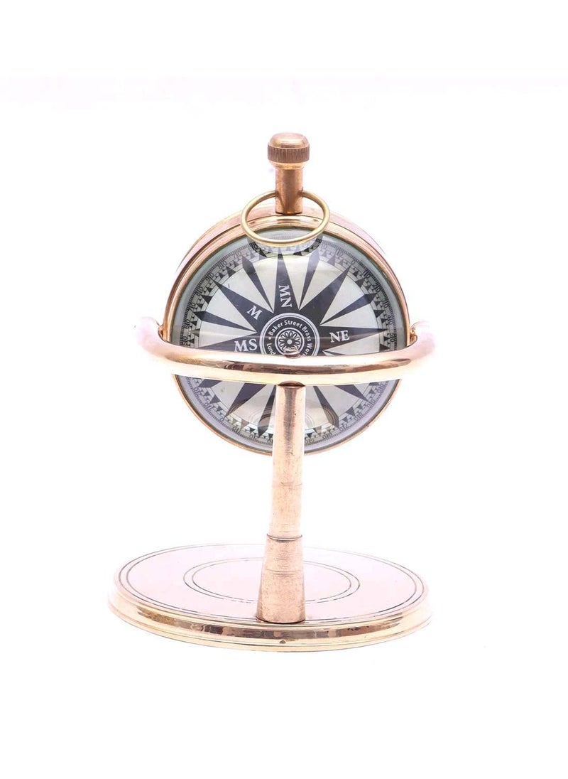 Vintage collection Brass Table Clock