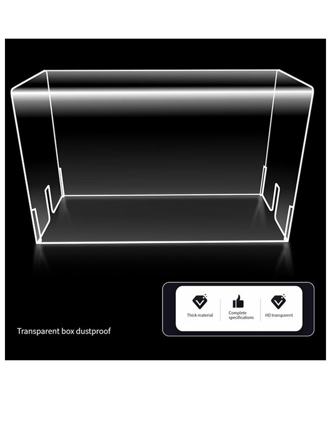 Transparent Acrylic Gamepad Case for ASUS Rog Ally Handheld Console Dustproof Display Shell