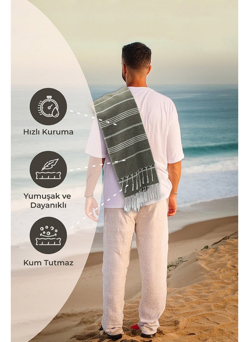 Peshtamal Beach Towel 90X140 - Khaki