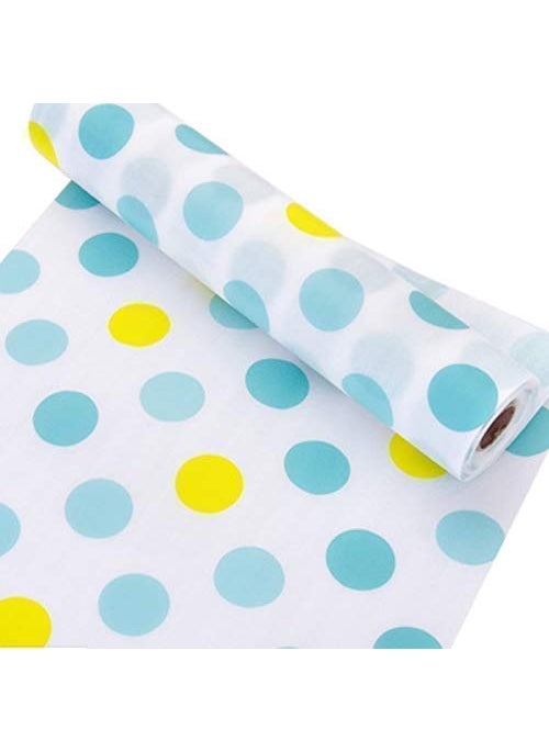 Cartvilla Antibacterial Cabinet Printed Plastic Foam Wardrobe Moisture Drawer Pad Waterproof NonSlip Paper Kitchen Cupboard Liners Roll Mat 30x300 cm Multicolor 5