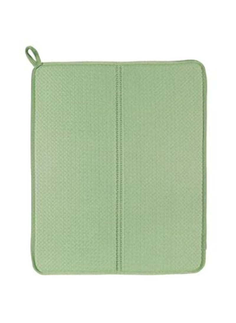 ledieu NYSKOLJD Dish Drying mat Green 44 x 36 cm 17 x14