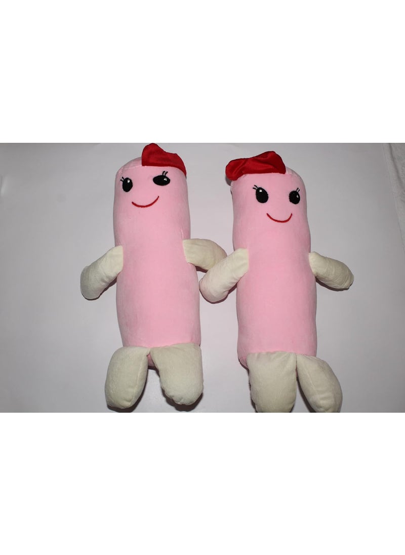 Grapify Baby Set 2 Bolster I Mustard Seed Pillow 06 Months Pink