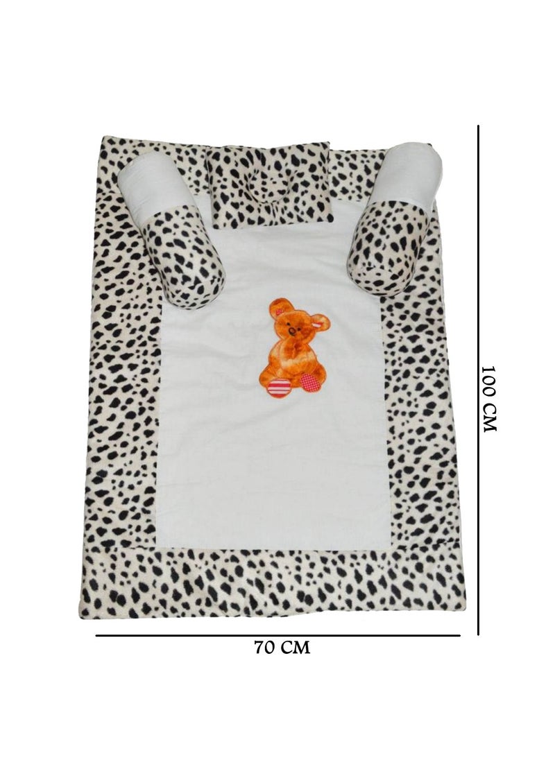 Creative Textiles Soft Cotton Little New Born Bedding Set for Baby Boys and Girls Multicolour Soft Cotton Material NestUltra Soft Cusioned