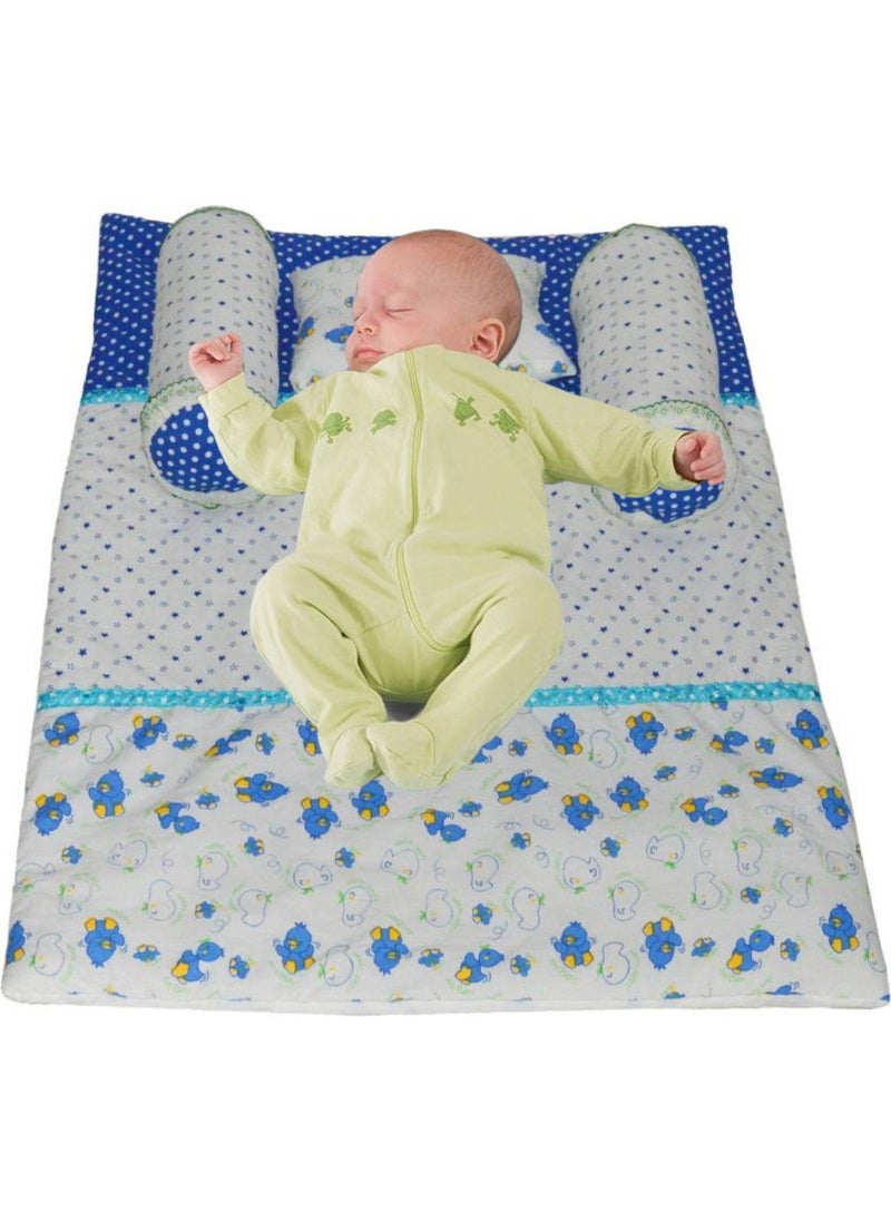 Creative Textiles Soft Cotton Little New Born Bedding Gift Set for Baby Boys and GirlsSoft Cotton Material NestUltra Soft Cusioned