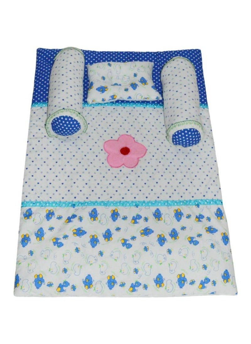 Creative Textiles Soft Cotton Little New Born Bedding Gift Set for Baby Boys and GirlsSoft Cotton Material NestUltra Soft Cusioned