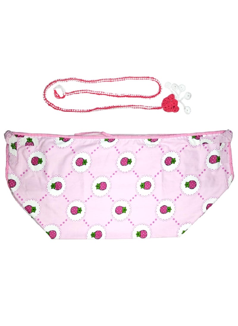 MYSACART Heavy Duty New Born Baby Cradle HammockKhoyuPalanaJhulaGhodiyuJoli with Soft Cotton Cloth Made of Mosquito Net Pack of 1