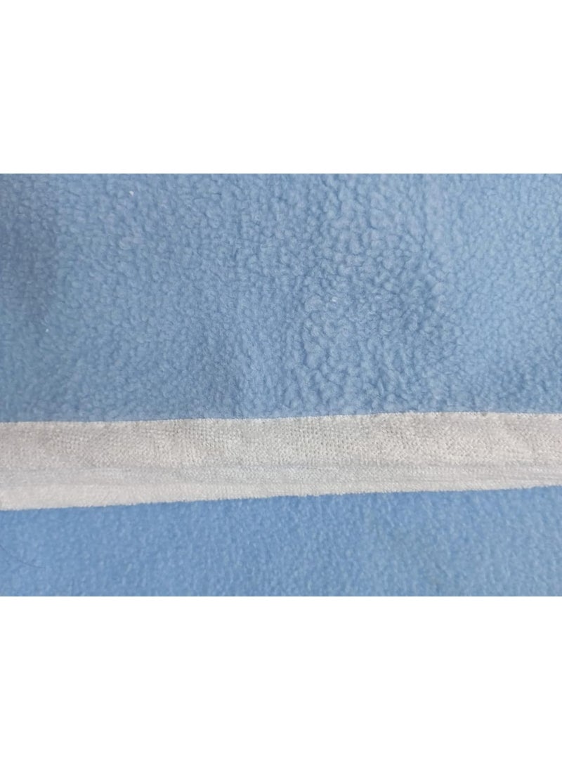 Dry Sheet for Baby Single Bed XL 200cm X 140cm Blue Color Antipilling Laminated Microfleece Quick Dry Sheets for BabiesInfantToddlers