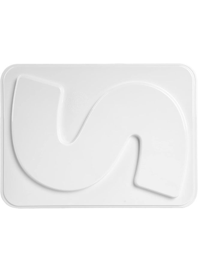 GSM Brands Kids Dinner Plate for Picky Eating Toddlers: Healthy Constructive Fun Meal Time, Divided Portions, Space Themed