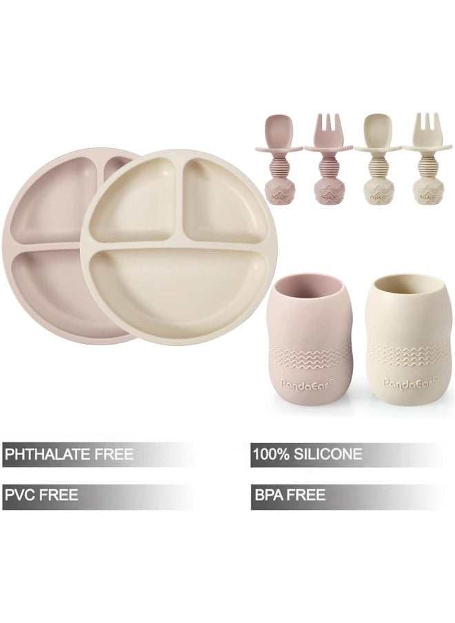 PandaEar Silicone Baby Feeding Set