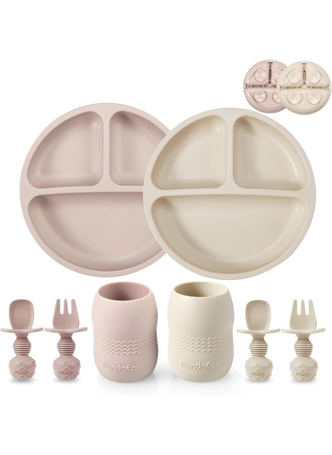 PandaEar Silicone Baby Feeding Set
