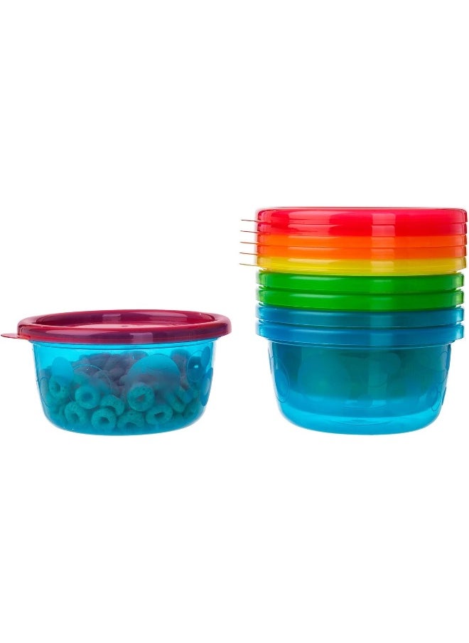 The First Years Take & Toss Party Pack, Rainbow, 30-Pieces