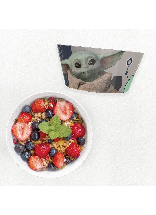Zak Designs Star Wars The Mandalorian Dinnerware Set