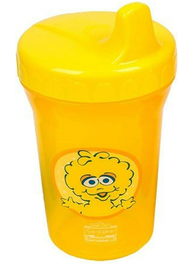 Sesame Street Sesame Beginnings 8oz. Spill Proof Cups - Big Bird, Cookie Monster and Elmo (3-Pack), Multicolored