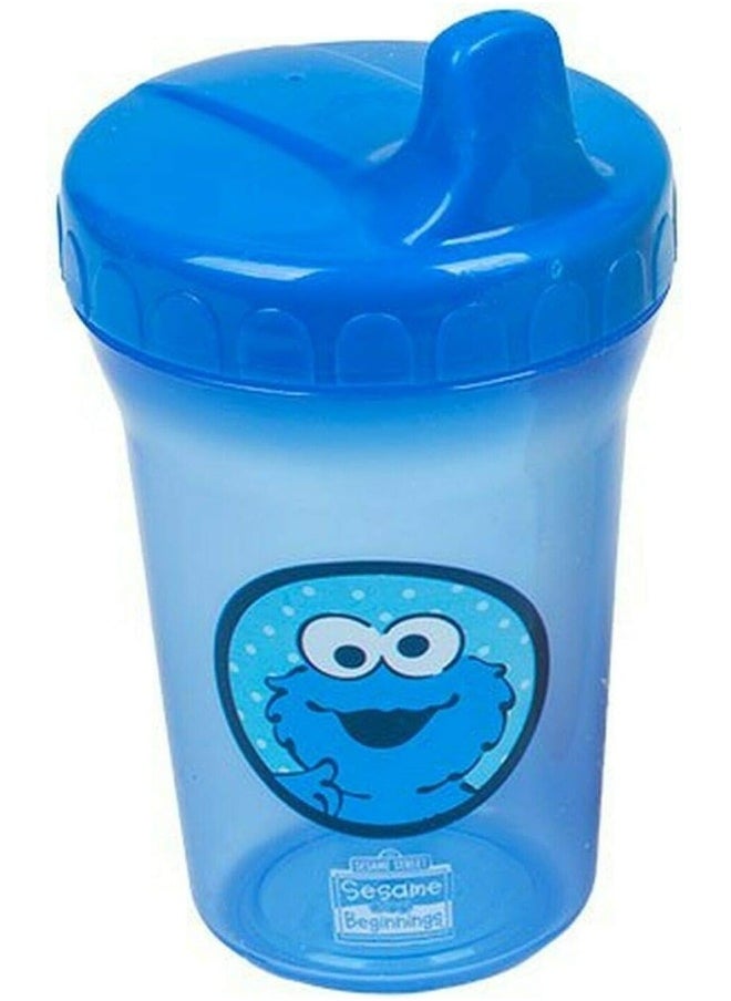 Sesame Street Sesame Beginnings 8oz. Spill Proof Cups - Big Bird, Cookie Monster and Elmo (3-Pack), Multicolored
