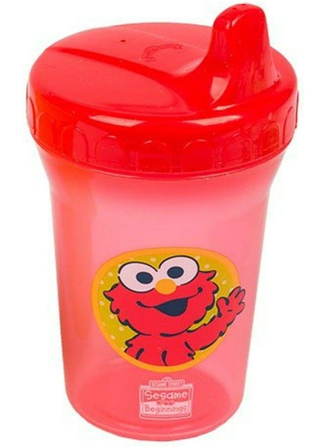 Sesame Street Sesame Beginnings 8oz. Spill Proof Cups - Big Bird, Cookie Monster and Elmo (3-Pack), Multicolored