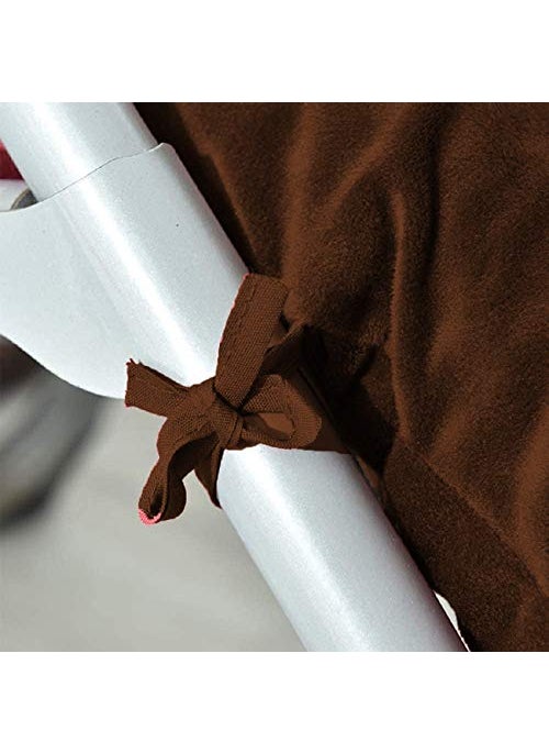 DADDY COOL Comfortable Premium Vevet Rocking Chair Cushion Use for OfficeRestingHome in Outdoor and Indoor Pack of 1 20X60 Inch Brown