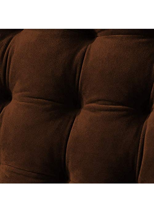 DADDY COOL Comfortable Premium Vevet Rocking Chair Cushion Use for OfficeRestingHome in Outdoor and Indoor Pack of 1 20X60 Inch Brown